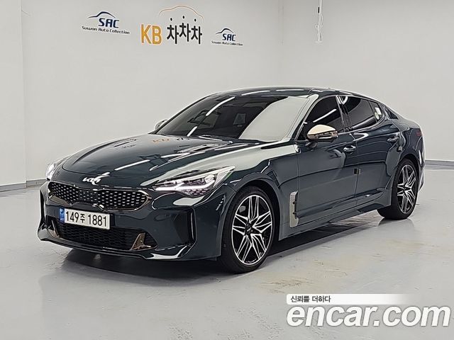 Kia Stinger из Кореи Encar