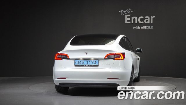 Tesla Model 3 из Кореи Encar