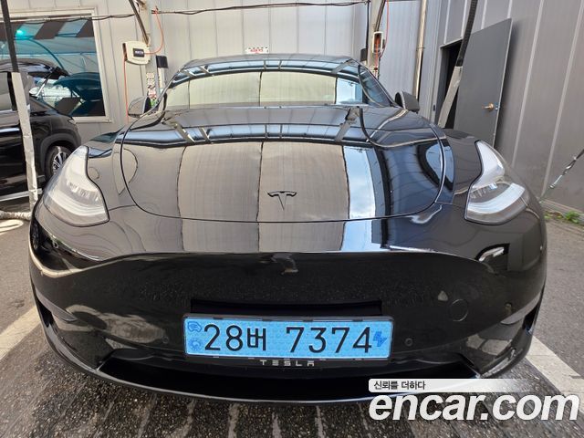 Tesla Model Y из Кореи Encar