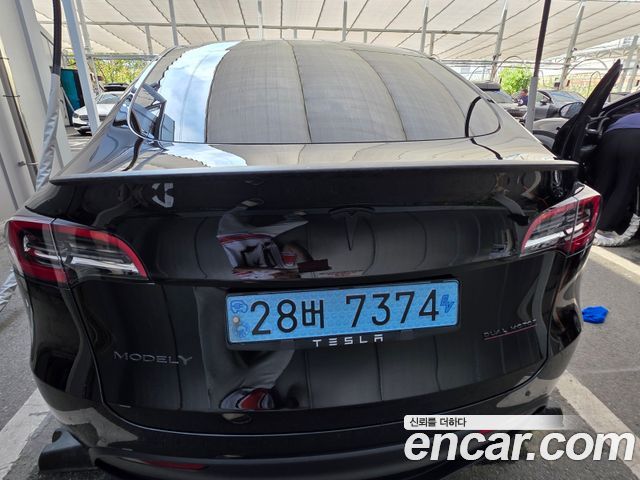 Tesla Model Y из Кореи Encar