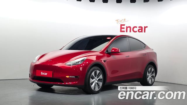 Tesla Model Y из Кореи Encar