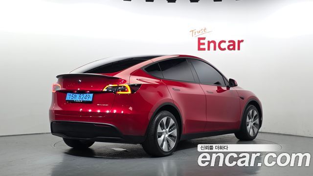 Tesla Model Y из Кореи Encar