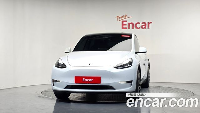 Tesla Model Y из Кореи Encar