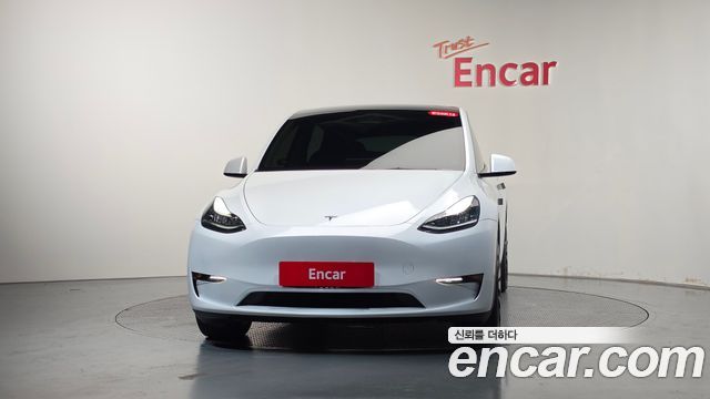 Tesla Model Y из Кореи Encar