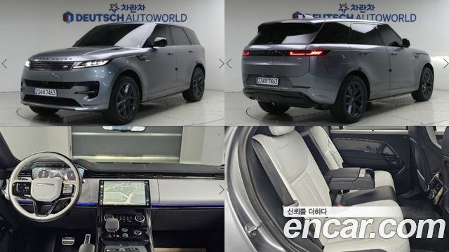 Land Rover Range Rover Sport из Кореи Encar