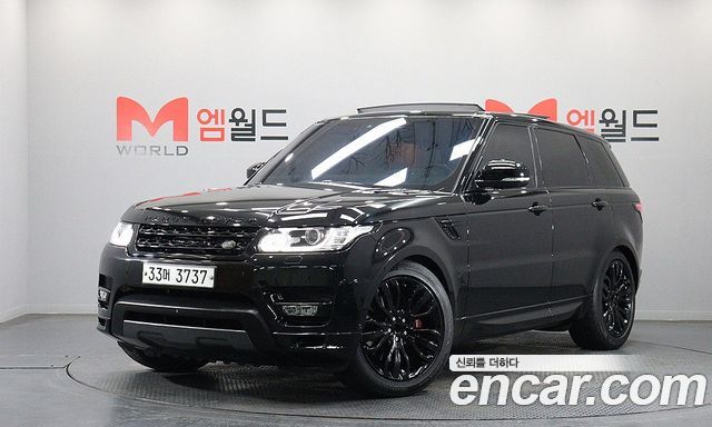 Land Rover Range Rover Sport из Кореи Encar