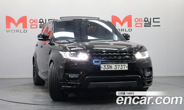 Land Rover Range Rover Sport из Кореи Encar