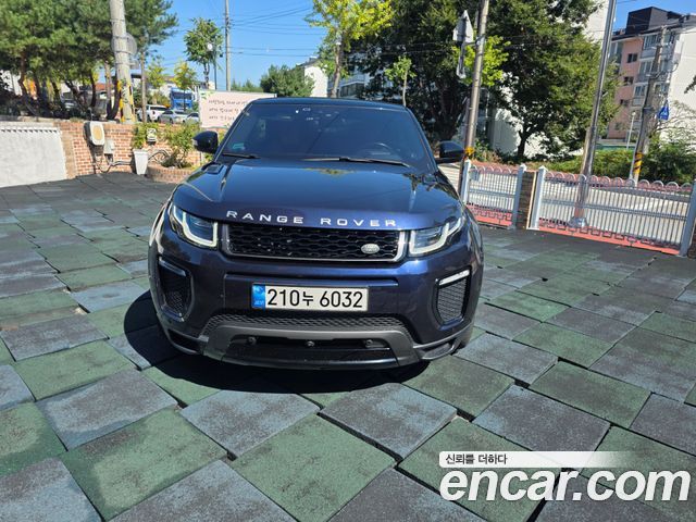 Land Rover Range Rover Evoque 2.0 TD4 HSE Dynamic Convertible — пробег 74 183 км — фото 1 из 5