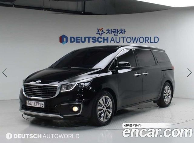 Kia Carnival из Кореи Encar