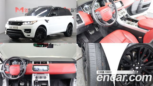 Land Rover Range Rover Sport из Кореи Encar