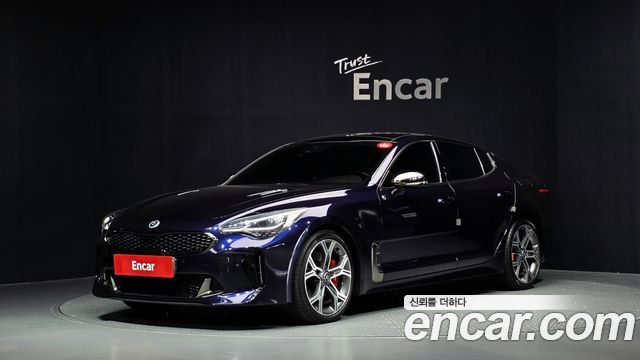 Kia Stinger из Кореи Encar