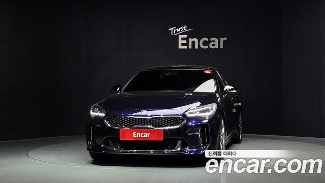 Kia Stinger из Кореи Encar