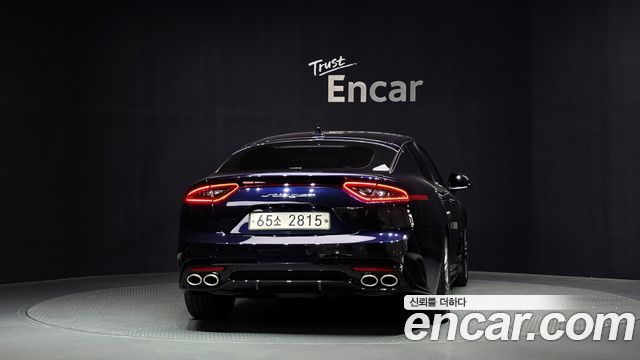 Kia Stinger из Кореи Encar