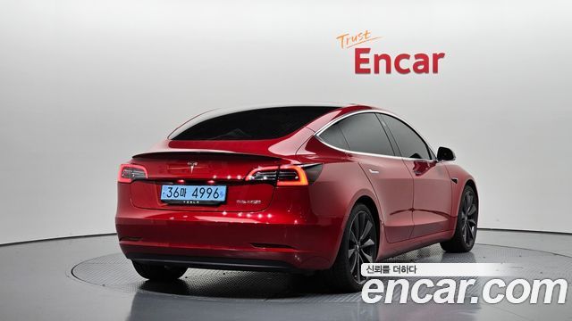 Tesla Model 3 из Кореи Encar