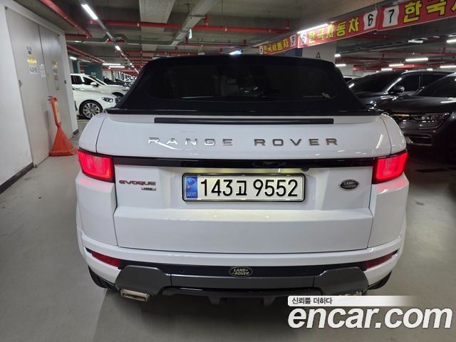 Land Rover Range Rover Evoque 2.0 TD4 HSE Dynamic Convertible — пробег 147 000 км — фото 5 из 5