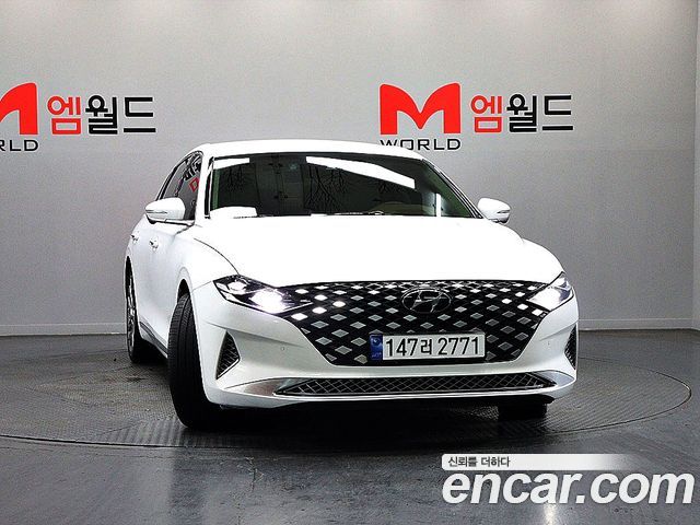 Hyundai Grandeur из Кореи Encar