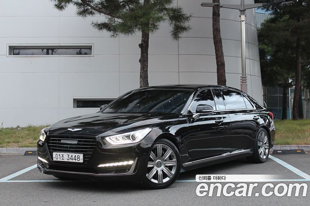 Genesis EQ900 5.0 GDI AWD Limousine Prestige — пробег 163 900 км — фото 1 из 5