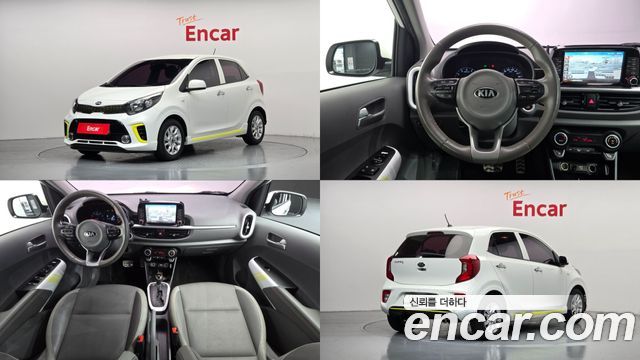 Kia morning из Кореи Encar