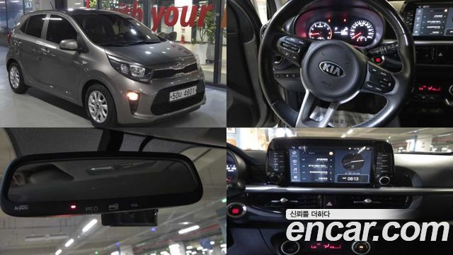 Kia morning из Кореи Encar