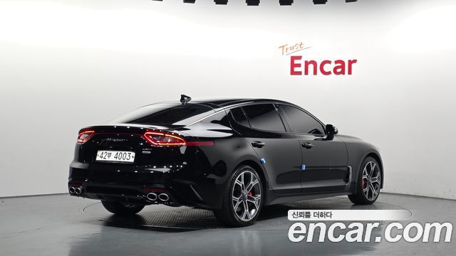 Kia Stinger из Кореи Encar