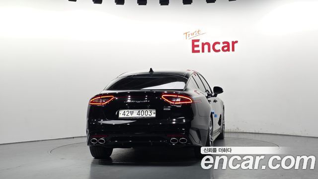 Kia Stinger из Кореи Encar