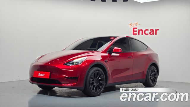 Tesla Model Y из Кореи Encar