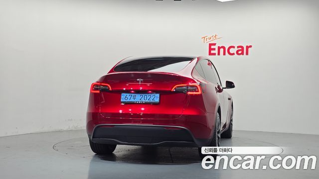 Tesla Model Y из Кореи Encar