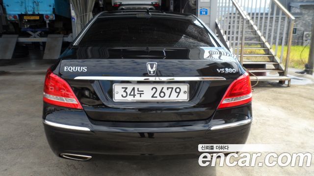 Hyundai Equus из Кореи Encar