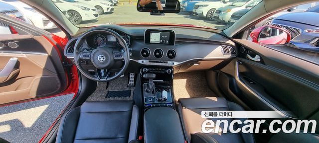 Kia Stinger из Кореи Encar