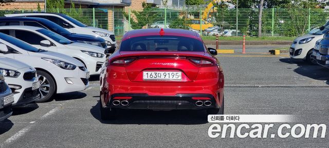 Kia Stinger из Кореи Encar