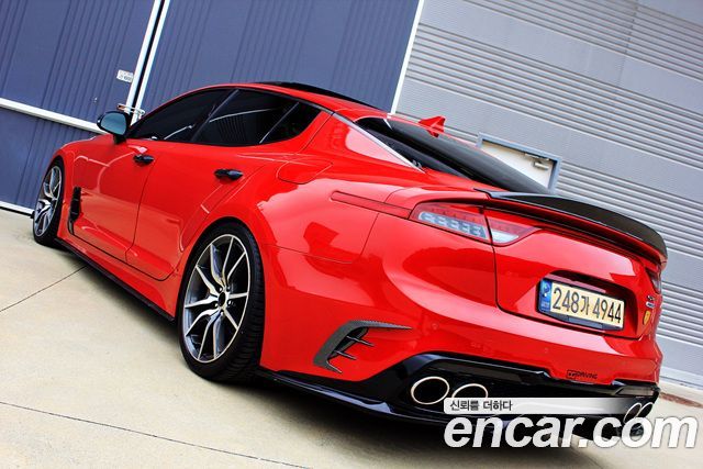 Kia Stinger из Кореи Encar