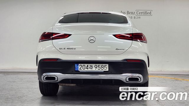Mercedes-Benz GLE-Class GLE400d 4MATIC Coupe — пробег 61 228 км — фото 4 из 5