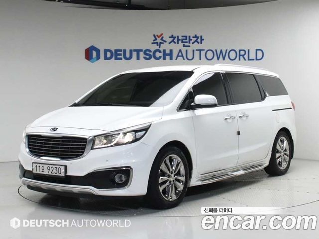 Kia Carnival из Кореи Encar