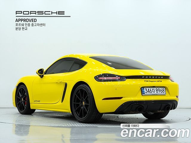Porsche 718 из Кореи Encar
