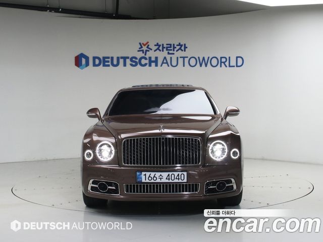 Bentley Mulsanne из Кореи Encar