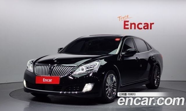Hyundai Equus из Кореи Encar