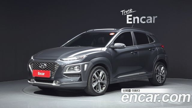 Hyundai Kona из Кореи Encar