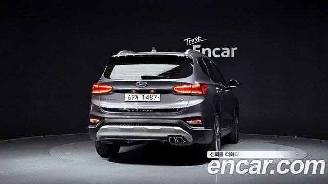 Hyundai Santafe из Кореи Encar