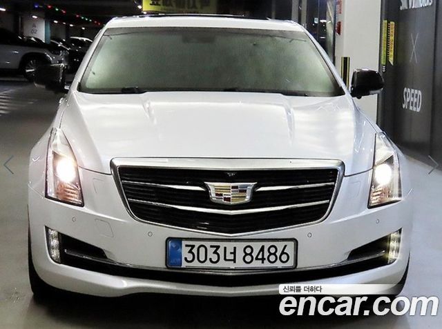 Cadillac ATS из Кореи Encar
