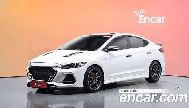 Hyundai AVANTE из Кореи Encar