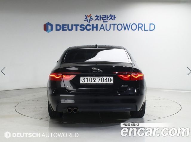 Jaguar XF из Кореи Encar