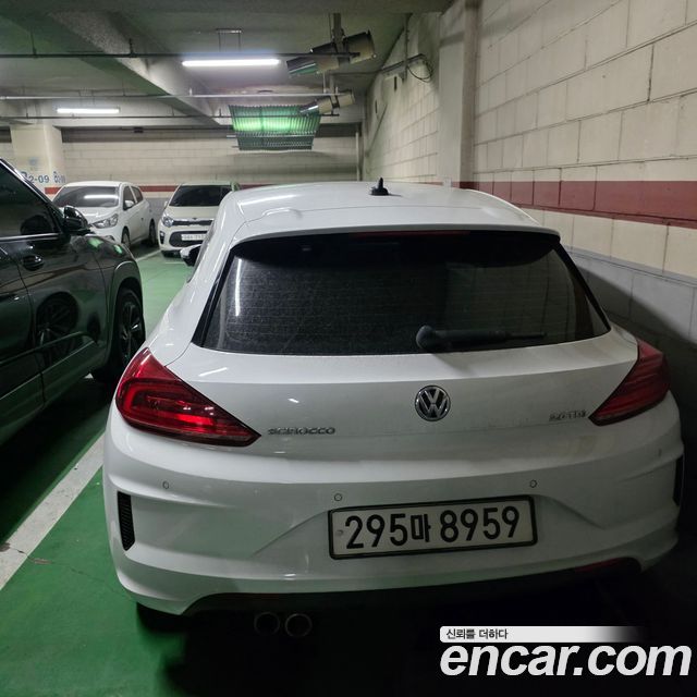 Volkswagen Scirocco из Кореи Encar