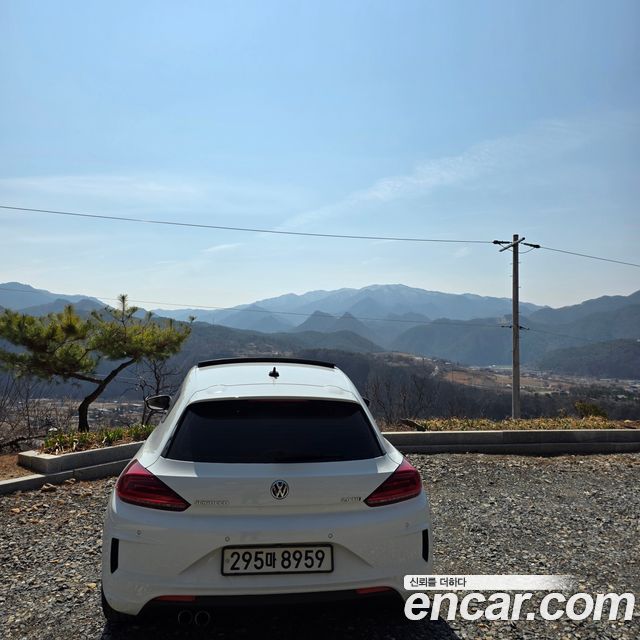 Volkswagen Scirocco из Кореи Encar