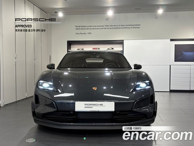 Porsche Taycan из Кореи Encar