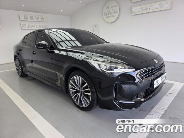 Kia Stinger из Кореи Encar