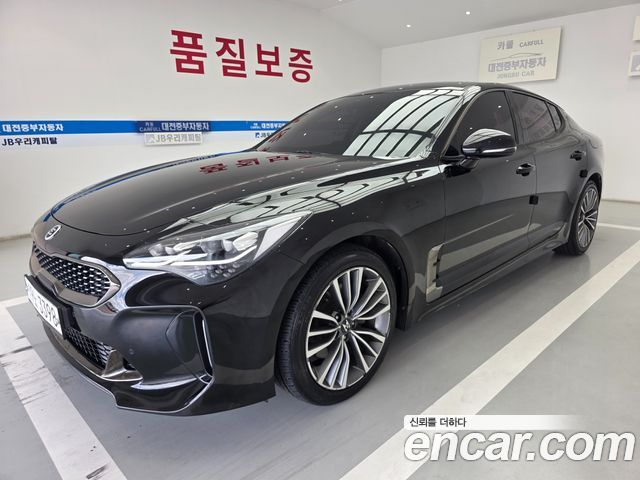 Kia Stinger из Кореи Encar