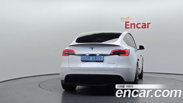 Tesla Model Y из Кореи Encar