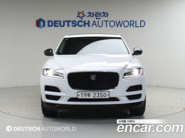 Jaguar F-PACE из Кореи Encar