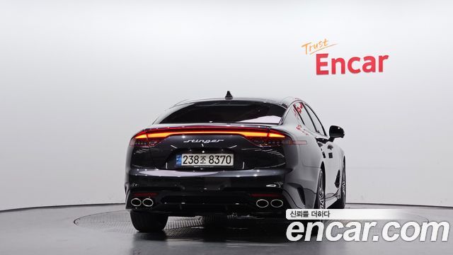 Kia Stinger из Кореи Encar