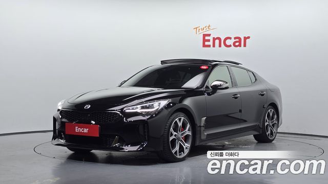 Kia Stinger из Кореи Encar